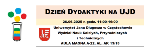 Grafika na Dzień Dydaktyki na UJD 26.06.2025 r.